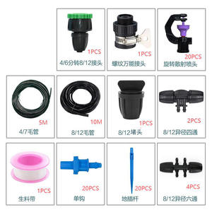 Kit de Riego por Microaspersión Arrow Dripper de Doble Tubo de 53 m, Color Azul, Fácil de Instalar, para Uso en Jardín - Product Image 3