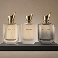 Boîte en papier pour parfum écologique et recyclable de 30 ml, 50 ml, 100 ml, impression personnalisée en relief, vernis UV, emballage de luxe pour flacon de parfum, emballage cadeau