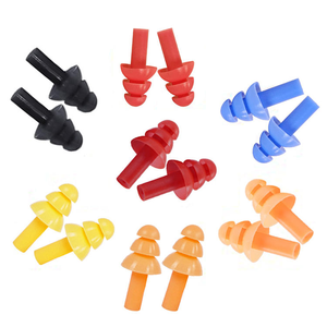 <span class=keywords><strong>Tapones</strong></span> de <span class=keywords><strong>Silicona</strong></span> para Natación, Reutilizables, de Goma Suave, Coloridos, Accesorios para <span class=keywords><strong>Piscina</strong></span> - Product Image 3