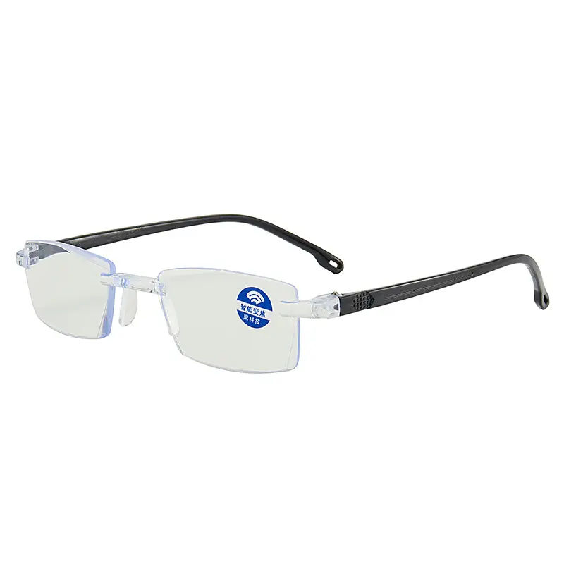 Ultralight Rimless Reading Glasses Anti Blue Light Radiation Computer Presbyopia Readers Reading Glasses 1.0 To 4.0