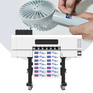 UV DTF 크리스탈 라벨 프린터 롤투롤 디지털 인쇄 냉간 전사 스티커 기계 실내 및 실외 올인원 기계