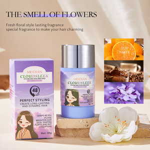 Produits coiffants originaux sous marque privée pour hommes et femmes : <span class=keywords><strong>Gel</strong></span> capillaire non gras et bâton de cire pour le contrôle des bords et la fixation des <span class=keywords><strong>cheveux</strong></span> - Product Image 4