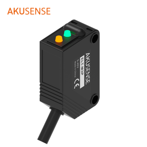 مستشعر ليزر كهروضوئي مربع الشكل AKUSENSE ELT 0.05-10م، مستشعر توفر المسافة بالليزر، نطاق قابل للتعديل، تناظري (I+V)/RS485، كشف رقمي مع شاشة عرض - Product Image 2