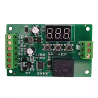 Module de relais de commande d'alarme avec réglage de la détection de courant 4-20 mA, limite supérieure et inférieure, RS485