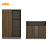 Armoire de bureau de luxe, mobilier de bureau, armoire modulaire, armoire latérale de bureau en bois pas cher