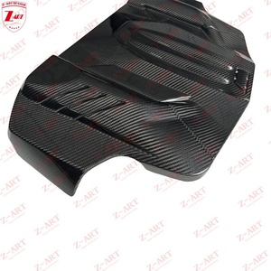 Couvercle de moteur en fibre de carbone sèche Z-ART pour BMW M6 M5 S63, compartiment moteur 2011-2018 - Product Image 3