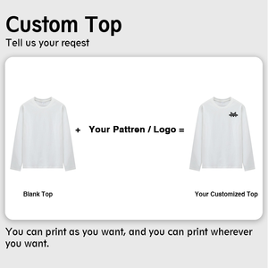 2025 LOGO personalizzato 280 grammi Pullover bianco 100% cotone a maniche lunghe da <span class=keywords><strong>uomo</strong></span> <span class=keywords><strong>felpa</strong></span> girocollo - Product Image 4