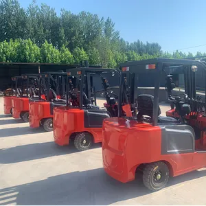 Warehouse Logistics Forklift 1500kg Mini Electric Forklifts Trucks For Cargo Handling