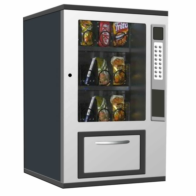 Mini Snack and Drink Vending Machine Desk Top