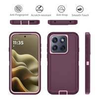 Coque de protection antichoc pour téléphone portable Motorola Moto Edge 2026, coque de protection en TPU PC pour téléphone portable