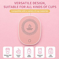 Ensemble cadeau pour femme : tasse intelligente avec coussin chauffant, mug et humidificateur - Emballage cadeau pour anniversaire, vacances et fêtes