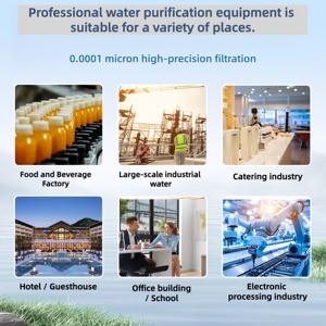 Système de traitement d'eau RO industriel 2000L/H, machine de purification par filtration au sable de quartz et au <span class=keywords><strong>charbon</strong></span> <span class=keywords><strong>actif</strong></span> pour la culture des myrtilles - Product Image 4