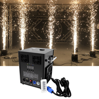 Machine à effets spéciaux de feux d'artifice électroniques 600W avec télécommande, piles AAA, pour scène, bar, célébration d'ouverture, projection vers le haut/vers le bas