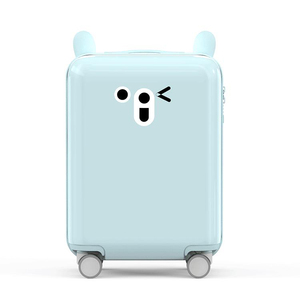 OEM logotipo promocional 18 "cabaña Mini maletas de viaje equipaje 3D de dibujos animados de Niños de bolsas con adhesivo DIY - Product Image 4