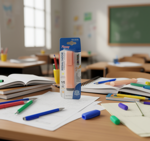 Evidenziatore Plany con punta a scalpello, colore singolo, dimensione normale, per evidenziare, uso scolastico e d'ufficio - Product Image 2