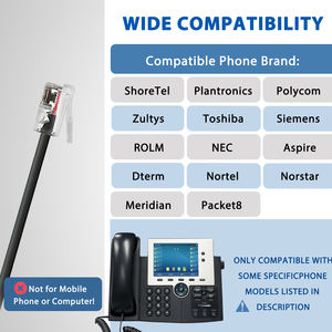 Rj9 <span class=keywords><strong>rj11</strong></span> RJ <span class=keywords><strong>headset</strong></span> telepon, <span class=keywords><strong>headset</strong></span> pusat panggilan kabel dengan mikrofon penghilang kebisingan - Product Image 3