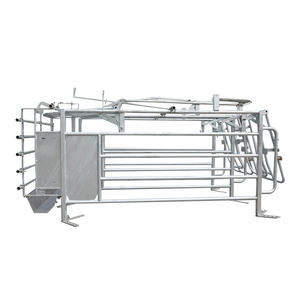 Équipement d'élevage porcin personnalisable de haute qualité Caisse de gestation porcine galvanisée à chaud - Product Image 3