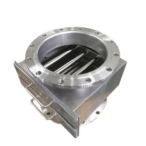 Séparateur magnétique industriel de qualité supérieure, type tiroir, séparateur magnétique de fer pour soudures permanentes à bride métallique - Product Image 5