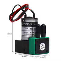 Bomba de Tinta de Diafragma SYPDA MV-SD100Euv 24V 3W 100ml/min para Impresora UV de Cama Plana, Piezas de Impresora de Inyección de Tinta Eco-Solvente