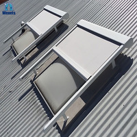 Offre Spéciale Conservatoire Store en alliage d'aluminium Volet extérieur Toit de lucarne rétractable