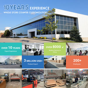 Mensola in vetro multistrato con illuminazione a LED mobili da negozio di buona qualità perfetti per l'uso in showroom e commerce - Product Image 5