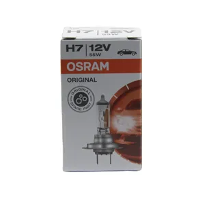 Buy Wholesale China Hot Sale 100pcs Automotive Halogen Bulbs Osram H7 12v  55w Px26d 64210 Original Made In Germany & Automotive Halogen Bulbs at USD  1