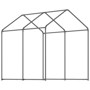 Invernadero Tipo Túnel MQ para Exteriores con Marco de PVC, Ventana Enrollable, Puerta con Cierre y Cubierta Impermeable para Jardín Doméstico - Product Image 4
