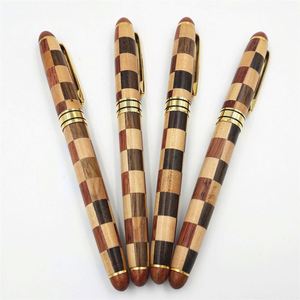 Handcrafted Luxury Wooden Fountain <b>Pen</b> with logo Rosewood Calligraphy <b>Pen</b> Writing Diameter 0.5mm As Gifts for Corporate Events - Product Image 6