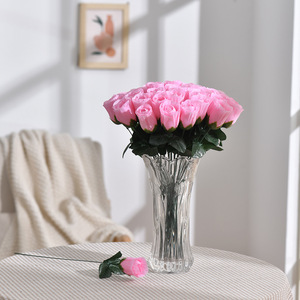 Duoyou vendita calda rosa fiori singoli matrimonio fidanzamento di san valentino decorazione festa - Product Image 5