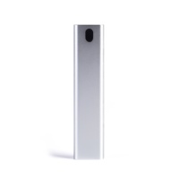 Nouvelle télécommande RF 2,4 GHz en aluminium avec fonction de recherche vocale, code d'apprentissage et portée de 10 m pour maison connectée et téléviseur
