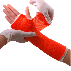 Muestra Gratuita, Precio Directo de Fábrica, Consumibles Quirúrgicos, Cinta de Yeso de Fibra de Vidrio Transpirable Blanca para Fracturas Postoperatorias - Product Image 2