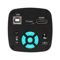 Caméra CCD de mesure de microscope d'enregistrement vidéo numérique industriel USB compatible HDMI 48MP