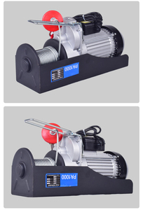 Mini palan électrique 120V Moteur monophasé/triphasé Capacité de levage 500 kg/1000 kg Construction métallique Petit palan à câble - Product Image 6