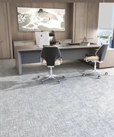 Kommerzielle wasserdichte Luxus Hotel Office Polypropylen Teppich fliesen mit PVC Backing Puzzle Pattern Nylon Material für den Heimgebrauch