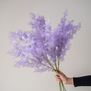 Flores Artificiales de Seda con Efecto de Humo, Rama Individual, Decoración para Bodas, Exteriores y Hogar - Product Image 2