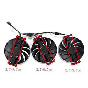 89มม. ใหม่สำหรับ <span class=keywords><strong>Asus</strong></span> GeForce RTX4060ti 4070 4070 <span class=keywords><strong>4070ti</strong></span> พัดลมระบายอากาศ TUF OC - Product Image 6