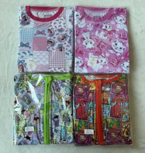 Grosir Pakaian Kasual Bambu RTS untuk Anak Laki-laki Set Piyama Lengan Panjang Bermotif Karakter Misterius Grosir RTS Karakter - Product Image 1