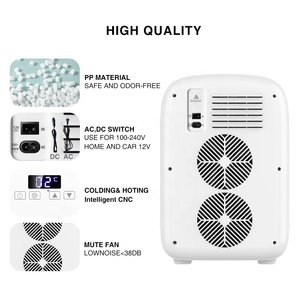 Réfrigérateur portable 12V Mini réfrigérateur de voiture 20L pour le camping Boîte de congélation alimentée par batterie solaire pour la <span class=keywords><strong>livraison</strong></span> de gâteaux peut être mise en voiture - Product Image 4