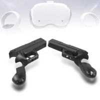 Pistolet de jeux de tir VR pour Oculus Quest 2, contrôleur de Stock d'arme, poignée améliorée, dernière version
