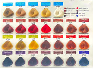 Crema Colorante per Capelli Professionale 100ml per Uso in Salone, Colore Naturale con Cartella Colori - Product Image 5