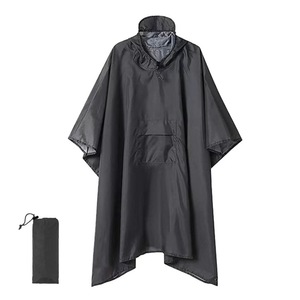 <span class=keywords><strong>Poncho</strong></span> de pluie en PVC de qualité supérieure, imperméable, en polyester, pour le camping, avec <span class=keywords><strong>capuche</strong></span> et logo personnalisé - Product Image 4