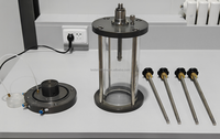 Chambre d'essai triaxiale ASTM D2850 D4767 BS1377 38 mm, cellule de pression, appareil de test triaxial des sols