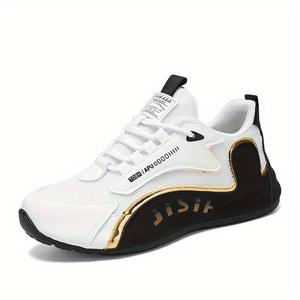 New Mens Suede Shoes Contrast Color Versatile Soft Sole Low Cut Comfortable Outdoor <b>Travel</b> Running Breathable Casual Sports - Product Image 5