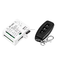 Module de relais intelligent Wi-Fi ZP avec télécommande sans fil RF 433 MHz, contrôle AC/DC 12V 24V 48V, 2 canaux, temporisation, 10A, compatible Alexa Google Home et apprentissage