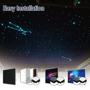 Panneau de plafond en fibre optique RVB à motif personnalisé OEM/ODM, certifié CE, pour la décoration de restaurants et bars – Fournisseur - Product Image 1