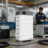 EU-Lagerbestand Gestapelte Hochspannungs-Solarbatterie 50KWH 60KWH 70KWH 80KWH Lithium-Batterie für Hybride Solarbatteriesysteme