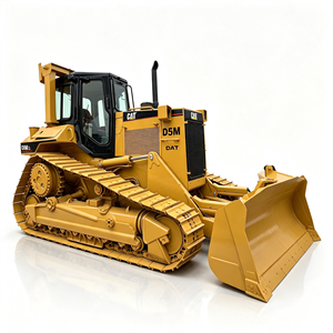Bulldozer Usado CAT D5M XL, 10.4 Toneladas, 95HP, Miniexcavadora con Motor Original CAT C4.4 para Nivelación de Caminos y Granjas - Product Image 1