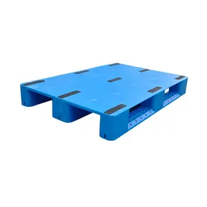 Stackable Pallet 1200*800mm Heavy Duty Large Plastic Pallets Storage Pallets Warehouse Stackable Large Plastic Pallet