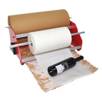 Machine de traitement des coussins en papier Kraft, équipement multifonctionnel manuel, 50/6.5KG