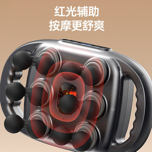 Handheld Massage <b>Gun</b> 22 Heads Brushless Motor 12 Speed Levels USB Rechargeable Lithium <b>Battery</b> Abdominal Muscle Massager - Product Image 3